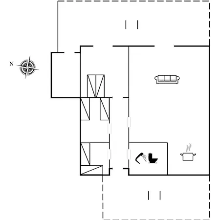 Erok - 100m From The Sea By Interhome Frorup